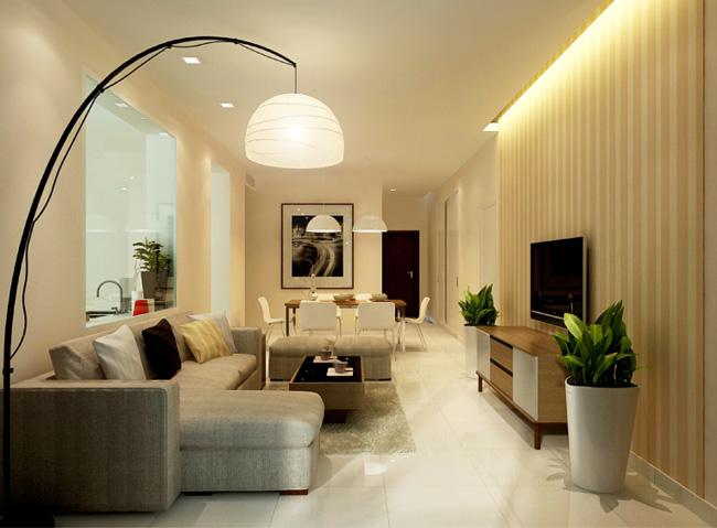Thiết kế nội thất nhà chung cư đẹp 60m2 Thiết kế nội thất nhà chung cư đẹp 60m2