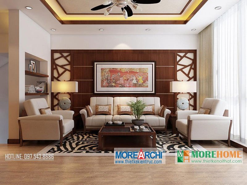 Các phong cách bày trí phòng khách đặc sắc