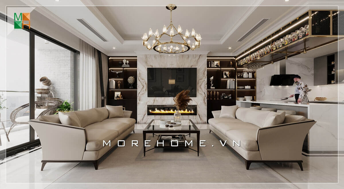 Các phong cách bày trí phòng khách đặc sắc