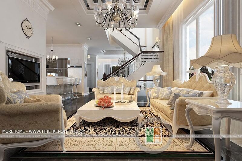  Các mẫu bày trí phòng khách ấn tượng nhất hiện nay