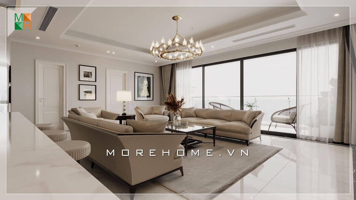 Mẫu sofa cao cấp làm bật tone không gian phòng khách một cách triệt để. Những ý tưởng thiết kế phòng khách đẹp tinh tế