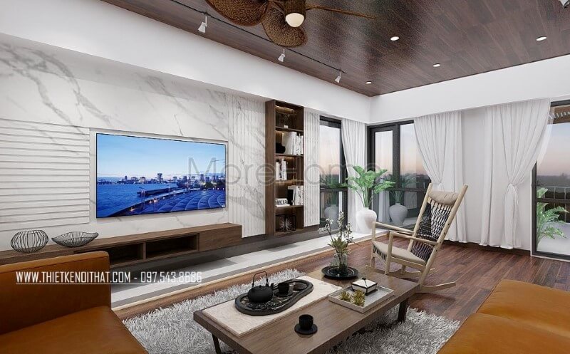 Trang trí nội thất phòng khách đẹp cho biệt thự, nhà phố với đá ốp tường vân mấy trang trí đẹp mắt, sang trọng. bật mí các mẫu bày trí phòng khách ấn tượng