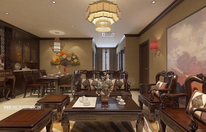 Thiết kế phòng khách tại Hà Nội