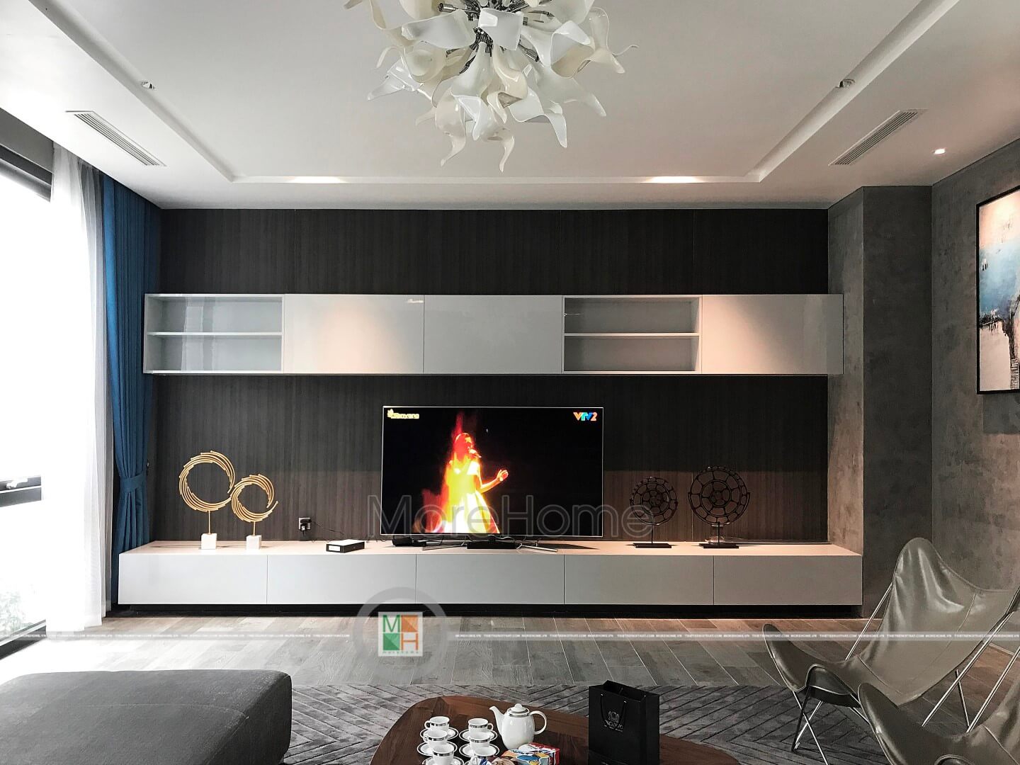 Nâng cấp không gian phòng khách với nhiều nội thất tối ưu diện tích Thiết kế phòng bếp tại Hà Nội