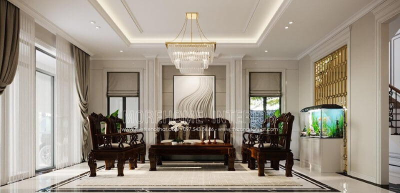 thiết kế nội thất phòng khách