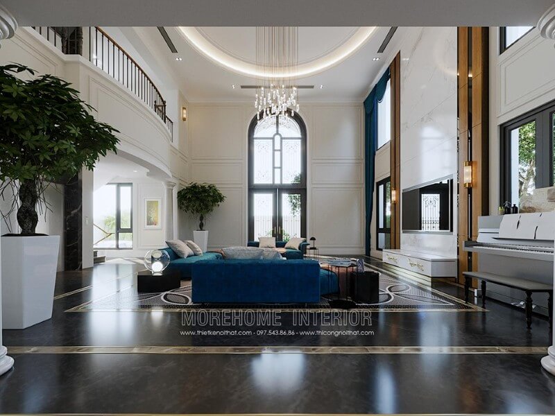 thiết kế nội thất phòng khách