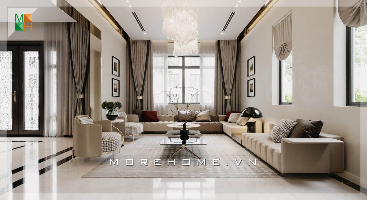 thiết kế nội thất phòng khách
